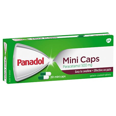 Panadol Mini Caps 20s