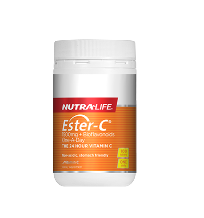 Nutralife Ester C 1500mg 1-a-day 100s