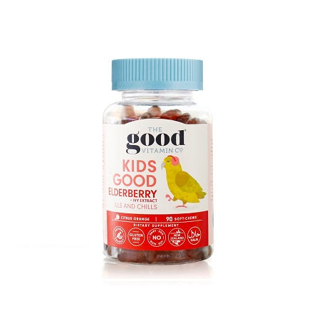 The Good Vitamin Kids Good Elderberry + Ivy Extract 90s