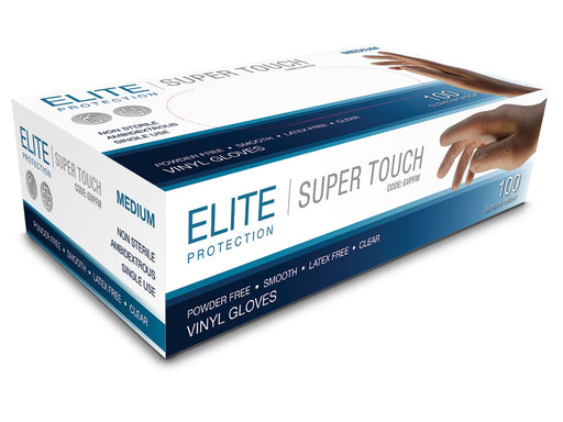 Elite Protection Super Touch Medium Gloves 100s Box