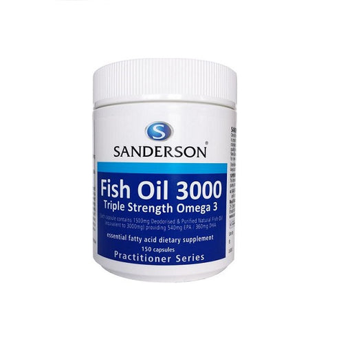 Sanderson Fish Oil 3000mg 150s