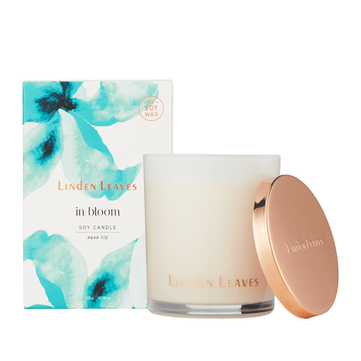 Linden Leaves IB Soy Candle Aqua Lily 300g