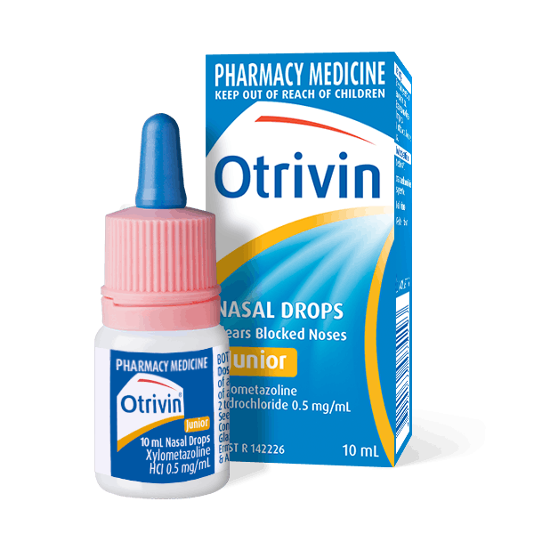 Otrivin Junior Nasal Drops 10ml