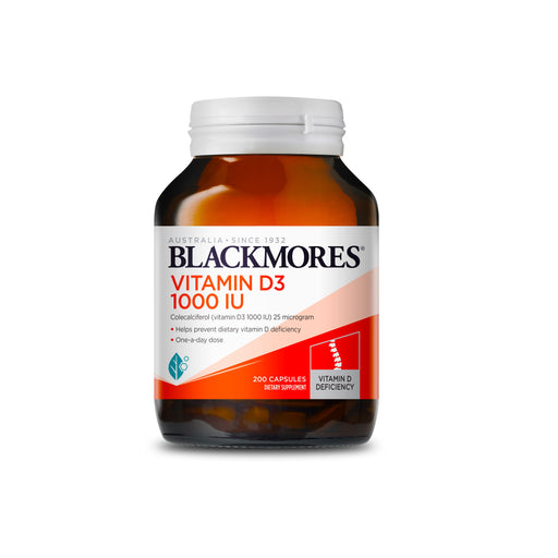 Blackmores Vitamin D3 1000iu 200s