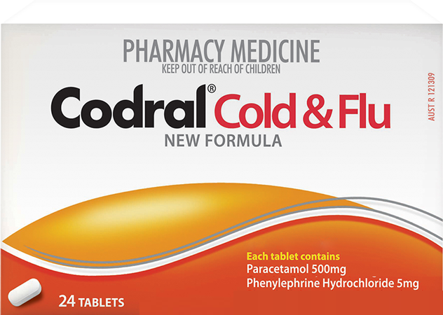 Codral Cold & Flu Tablets 24s