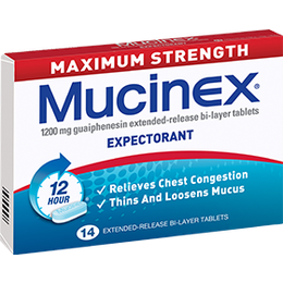 Mucinex Chesty Cough Maximum Strength Tablets 14s