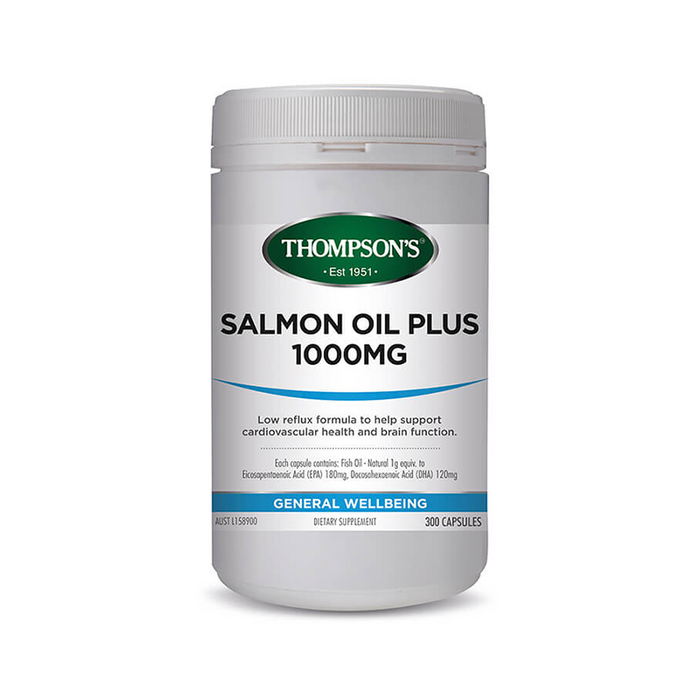 Thompson Salmon Oil 1000mg 300s